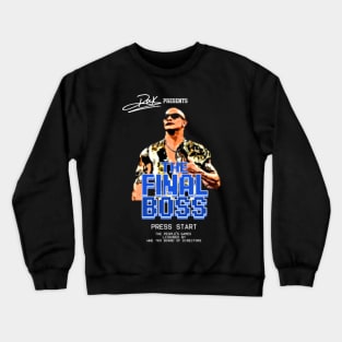 The Final Boss Video Game Crewneck Sweatshirt